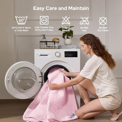 BEDLORE Waterproof Mattress Protector, California King Size Mattress Pad