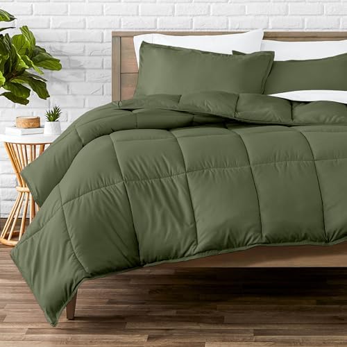 Bare Home Comforter Set - 1800 Ultra Soft (Oversized King, Cypress)