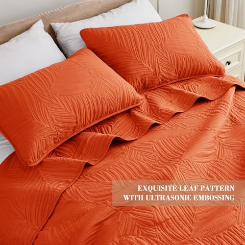Exclusivo Mezcla Lightweight Full Queen Quilt Bedding Set, Soft Microfiber
