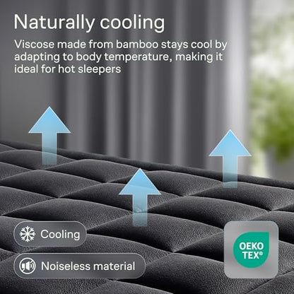 Niagara Sleep Solution Queen Ultra Soft Mattress Topper — Back Pain Relief