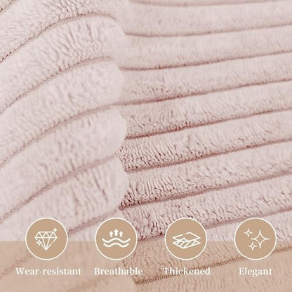 Sasttie Headboard Pillow Queen, Wedge Pillow Headboard, Light Pink