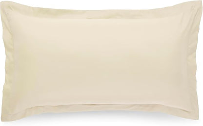 Amazon Basics Lightweight Microfiber 3-Piece Duvet Cover Set with Zipper Closure, King, Beige, Solid