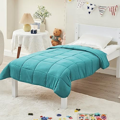 yescool Weighted Throw Blanket 3lbs, 36" x 48", Teal