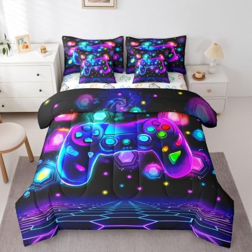 Erosebridal Gaming Gamer Twin Bedding Set -