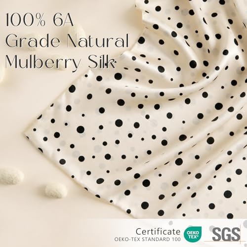 ZIMASILK 100% Pure Mulberry Silk Pillow Cases for Hair and Skin, King