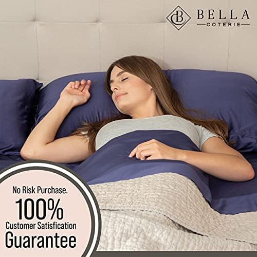 Bella Coterie | Luxury Bamboo Viscose Split King Size Fitted Sheet Only