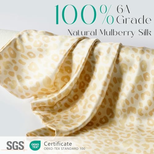 ZIMASILK 100% Pure Mulberry Silk Pillow Cases for Hair and Skin, Standard