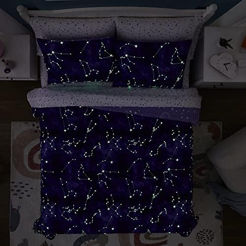 Full Size Comforter Sets for Boys - 7 Pieces Galaxy Full Bedding Sets