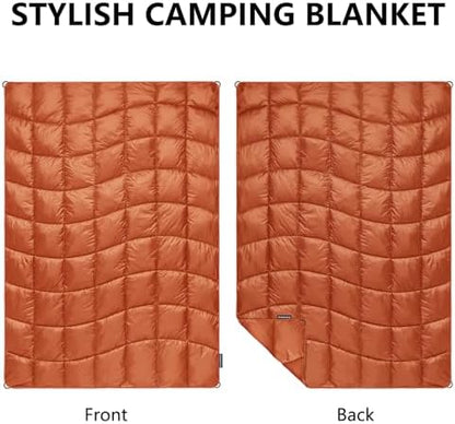 Camping Blanket Puffy Camp Blanket Large Outdoor Blanket