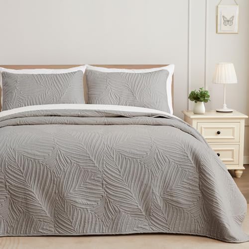 Exclusivo Mezcla Lightweight King Quilt Bedding Set, Soft Microfiber