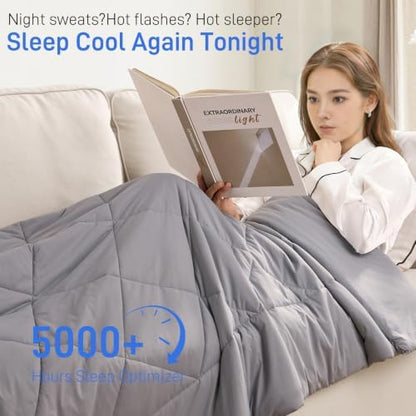 Cooling Comforter for Hot Sleepers Night Sweats King Summer/Fall Comforter
