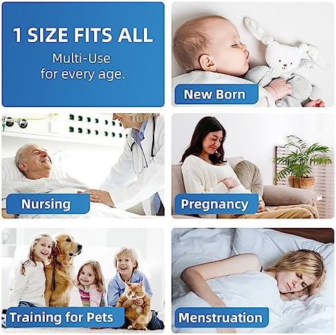 SOFYFINE Extra Large Chucks 36"x36" Disposable XXL Heavy Duty Absorbent Elderly Adults Incontinence Bed Pads,Waterproof Thicken Puppy Pee Pad,Changing Underpads for Women and Baby[25 Pads]