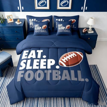 Erosebridal Football Bedding Set King