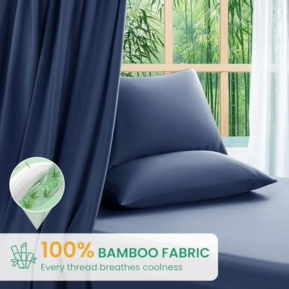 SONORO KATE 100% Viscose Derived from Bamboo_Sheets King Size,4PC