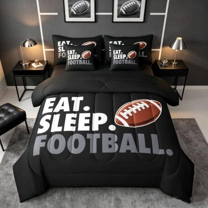 Erosebridal Football Bedding Set Twin