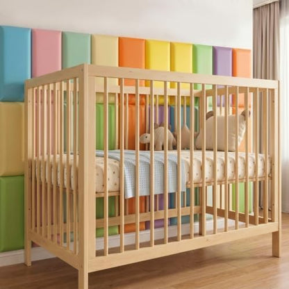 Hahafelt 24 Pack Wall Padding Headboard 15.75" x 7.87" x 1.18" Fresh Colors
