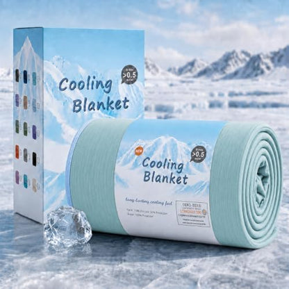 Topcee Cooling Blanket Twin 60"x90" for Hot Sleepers Summer Blanket