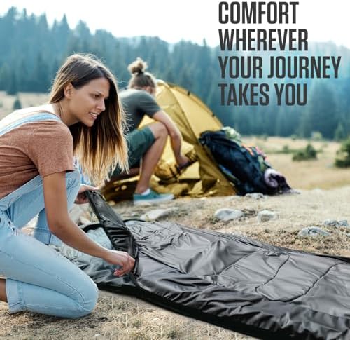 VENTURE 4TH Backpacking Sleeping Bag for Camping - Single, XXL & Double