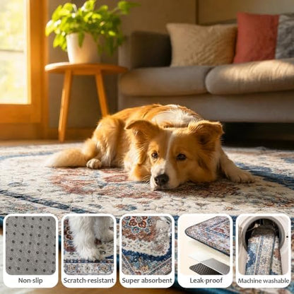 Washable Guinea Pig Pee Pads,Reusable Guinea Pig Cage Liner 2 Pack