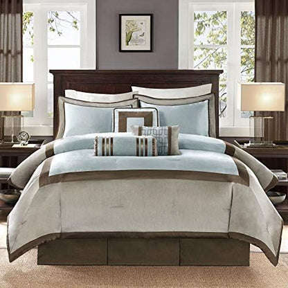 Madison Park Deluxe Hotel Style Comforter Set, 7PC King Bedding Set