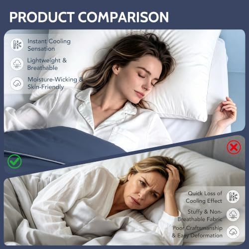 Cooling Comforter Twin/Twin XL Size with Japanese Double-Sided Cold Tech