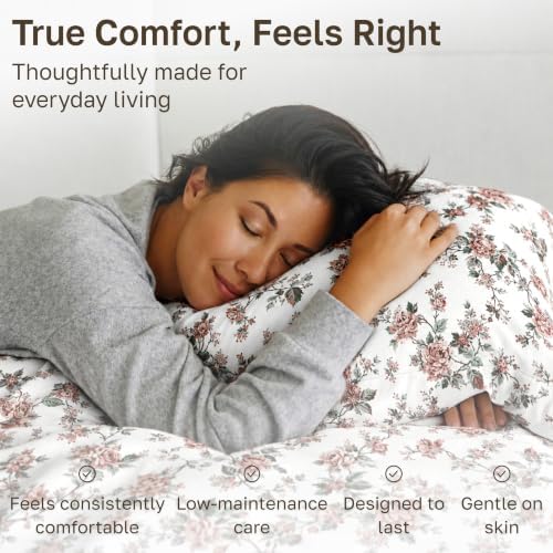 California Design Den Soft 100% Cotton Sateen Twin Sheets Set, 3 Pcs