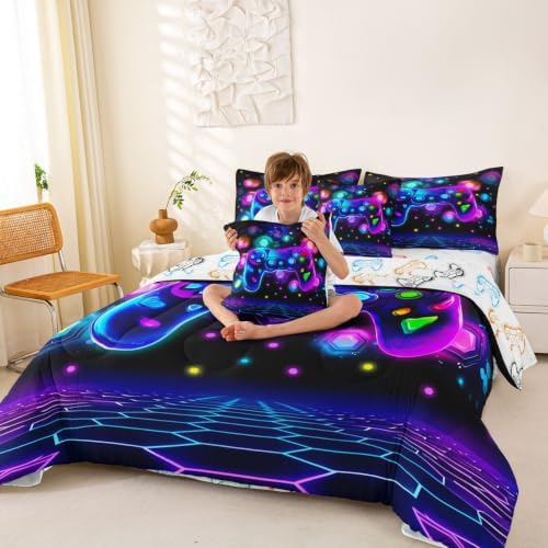 Erosebridal Gaming Gamer Twin Bedding Set -