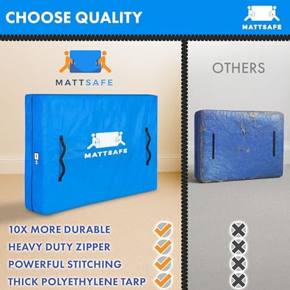 Nordic Elk Twin Size Mattress Bags for Moving and Storage, Bed Cover