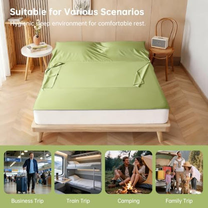 Sleeping Bag Liner, Travel Sheets for Hotel, Sleep Sack for Adults