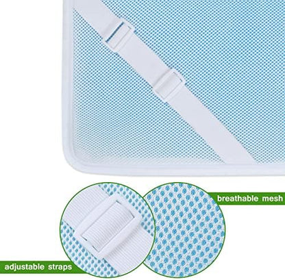Mattress Topper Cover Twin Size (Only Cover) 3 Inch Mattress Protector