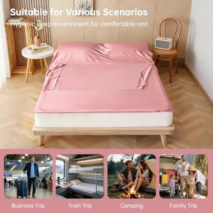 Sleeping Bag Liner, Travel Sheets for Hotel, Sleep Sack for Adults
