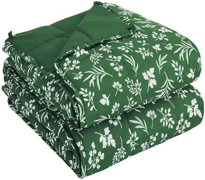 yescool King Size Weighted Blanket for Adults 20lbs, 80” x 87”, Forest