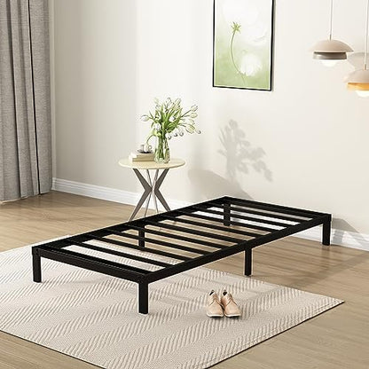 DiaOutro 9 Inch Twin XL Bed Frames Low Profile Heavy Duty Metal Platform