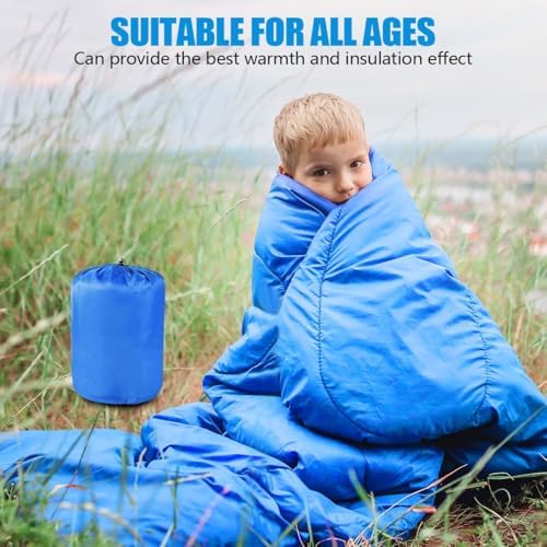 OBTANIM Sleeping Bags Portable Waterproof Camping Sleeping Bag for Adults Kids 4 Seasons Cold Weather or Warm Backpacking Hiking Travel Indoor Outdoor Use