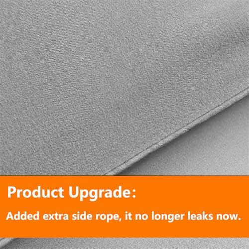 TAIMIT Grey Queen Size Comforter Set - 7 Pieces, Bed in a Bag Bedding Sets with All Season Soft Quilted Warm Fluffy Reversible Comforter,Flat Sheet,Fitted Sheet,2 Pillow Shams,2 Pillowcases,Gray
