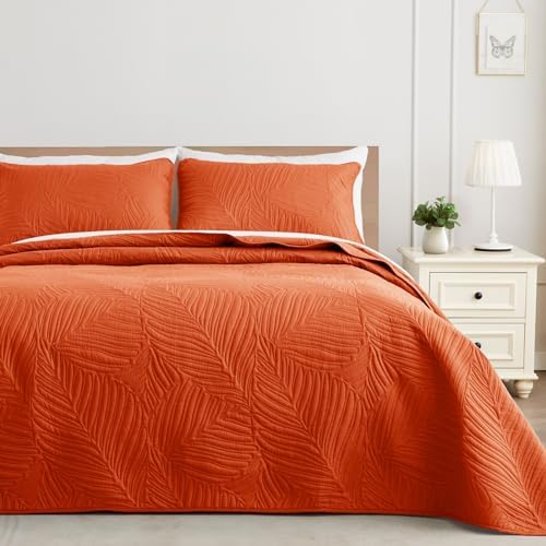 Exclusivo Mezcla Lightweight Twin Size Quilt Bedding Set, Soft Microfiber