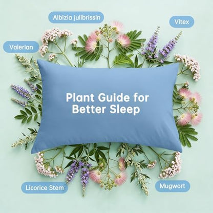 MUXHOMO Ice Blue Full Comforter Set, Elegant Floral Print Bed in a Bag 7 Pieces, Ultra Soft & Breathable Reversible Botanical Pattern Bedding Set with Comforter, Sheets, Pillowcases, and Shams