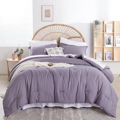 weigelia King Comforter Set with Sheets - 7 Pieces Bed in a Bag King