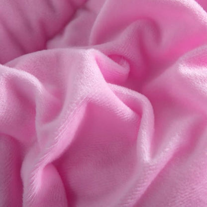 Wajade Faux Fur Plush Rainbow Comforter Set Fluffy Fuzzy Shaggy Bedding Set - 3PC Full/Queen Microfiber Soft Warm Quilt Set