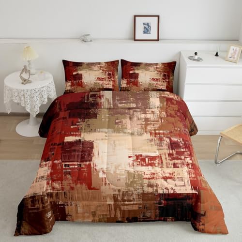 Feelyou Buffalo Check Comforter Set Toddler Size Kids Duvet