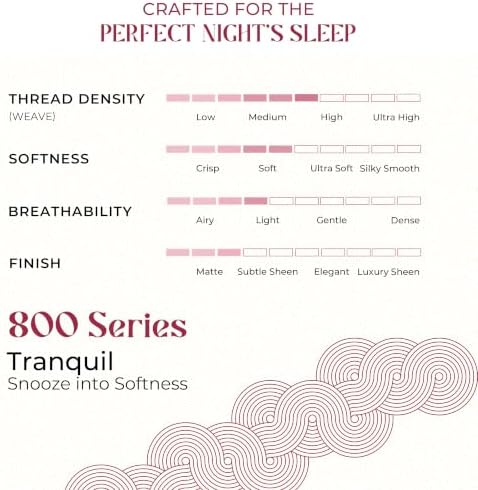 Mayfair Linen Egyptian Cotton Sheets King Size - Luxury 800 Series High Thread Count King Sheets (6 PC, Silver), Soft Cooling 16" Deep Pocket Hotel Quality Bed Sheet Set - Tranquil Collection