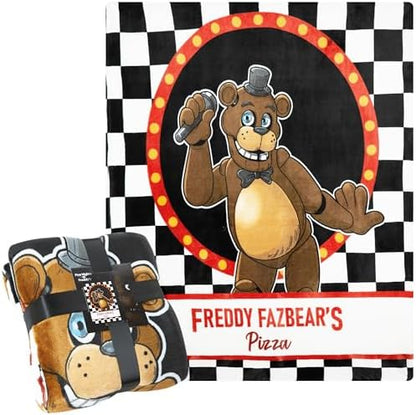 Get Trend Five Nights at Freddy's Fleece Throw Blanket for Boys, 51 x 59 in