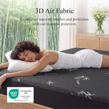Twin XL Waterproof Mattress Protector for College Dorm Room Essentials