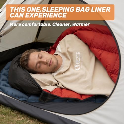 Ultralight Sleeping Bag Liner, Travel Sheet Adult Sleep Sack