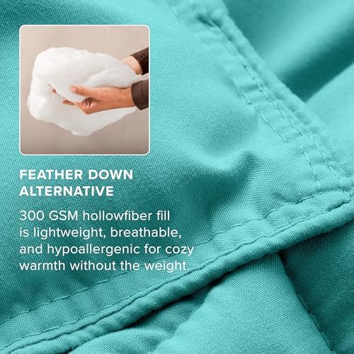 Bare Home Comforter Set - 1800 Ultra Soft (Twin/Twin XL, Turquoise)