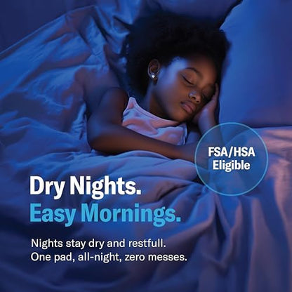 CozyKids® Disposable Bedwetting Bed Pads for Kids 30”x 34” [30-Pack]