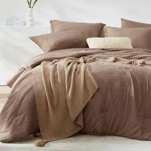 WRENSONGE Oversized King Comforter Set-3 Pieces Soft Comforter Size Bedding