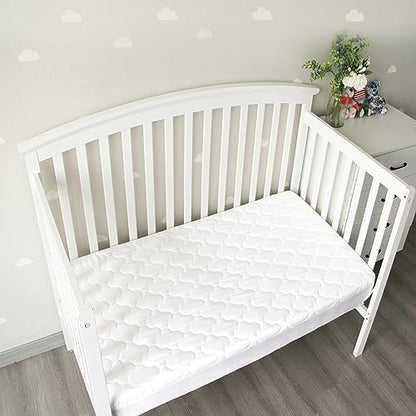Crib Mattress Protector Sheets Fitted Waterproof Crib Mattress Pad Cover