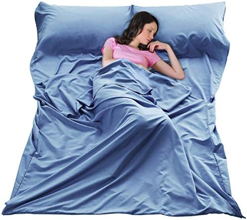 Sleeping Bag Liner All-Season Travel Sleep Sack for Adults