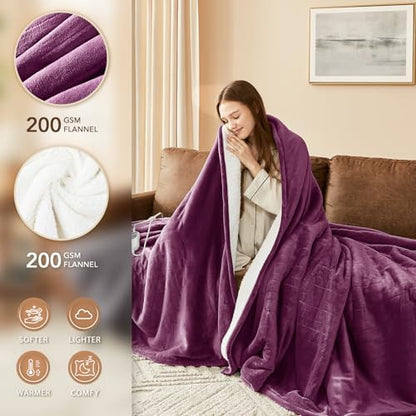 Homemate Heated Electric Blanket Full Size 72"x84" Heating Blanket
